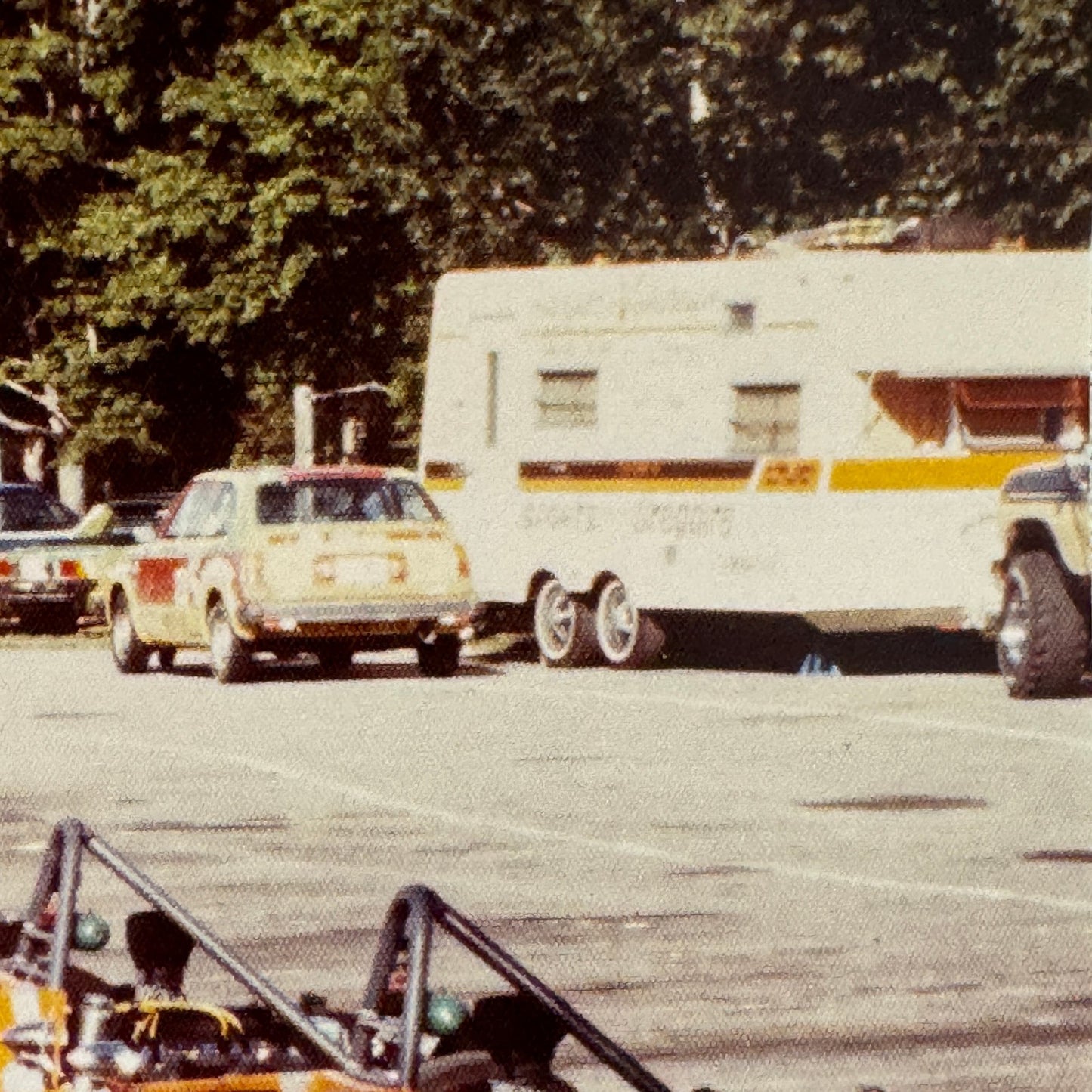 Vintage Car Racing Photo Circuit Mont Tremblant Quebec Photograph