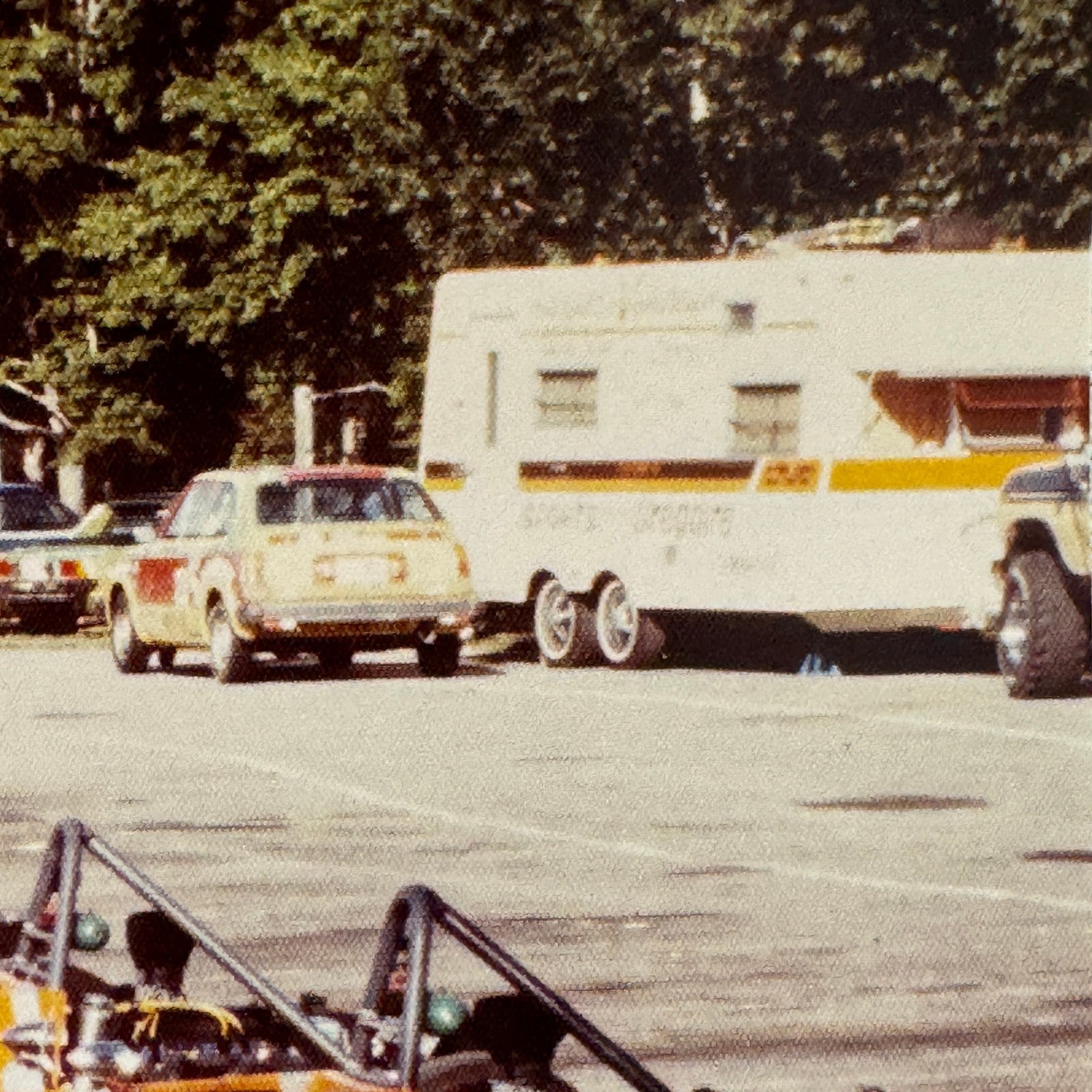 Vintage Car Racing Photo Circuit Mont Tremblant Quebec Photograph