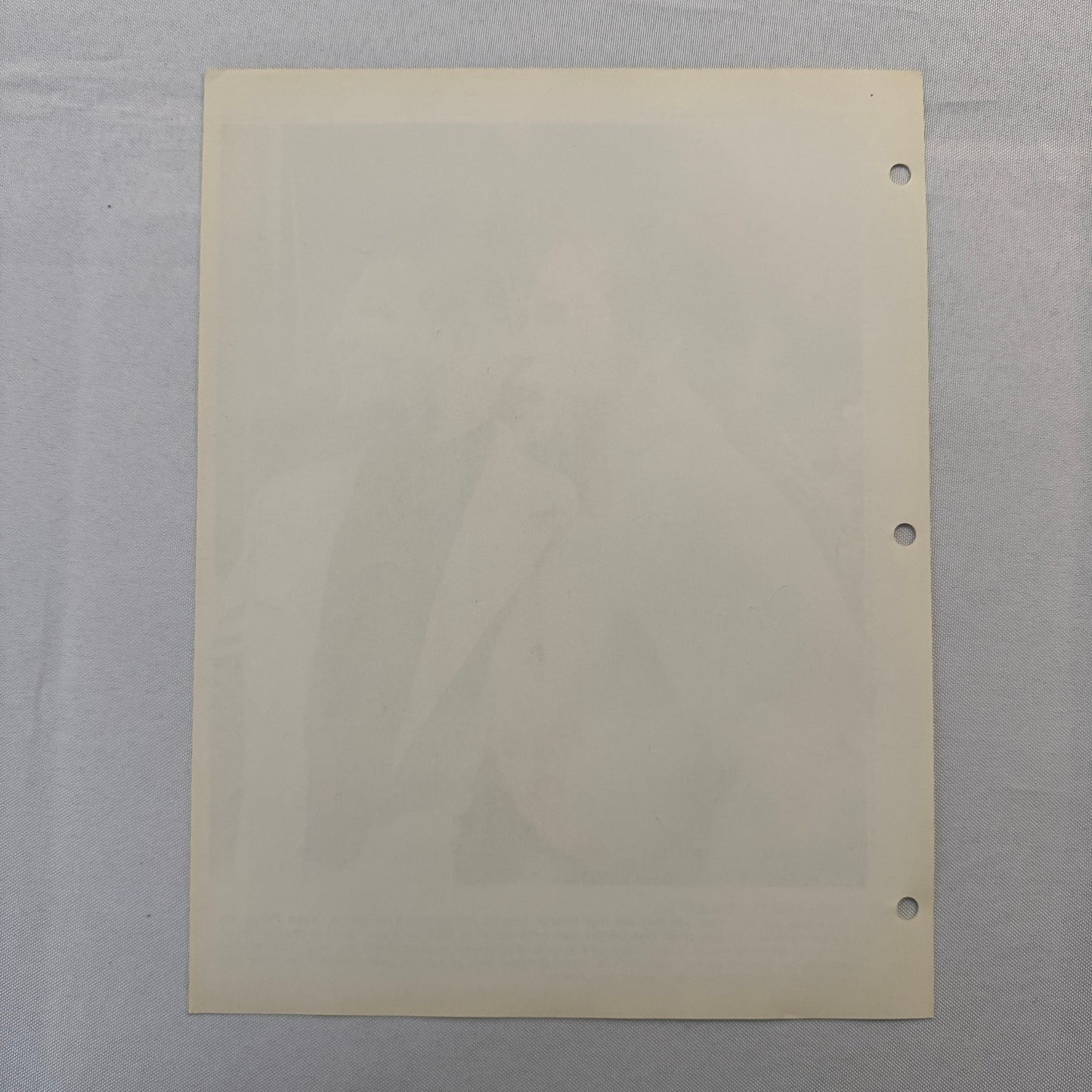 Vintage Wrestling Print Insert Yvon Robert Father and Son Quebec French 1973