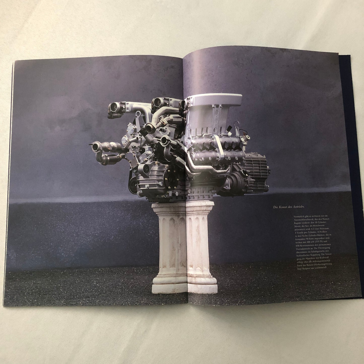 Bugatti Chiron EB 18/3 Concept Car Sales Brochure Catalog