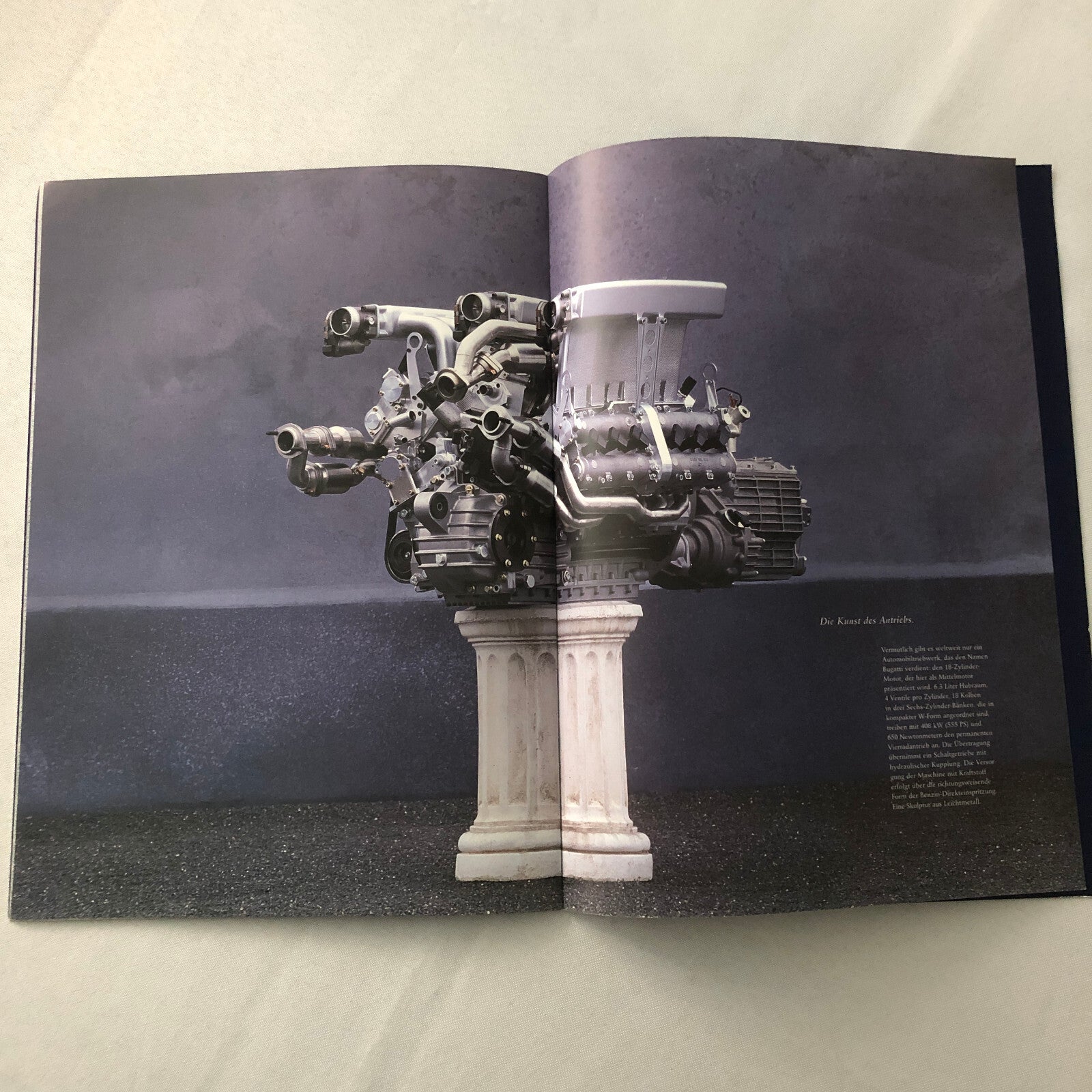 Bugatti Chiron EB 18/3 Concept Car Sales Brochure Catalog