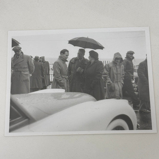 Stirling Moss Jaguar XK120 Racing Photo Photograph Modern Print Jaguar XK 120