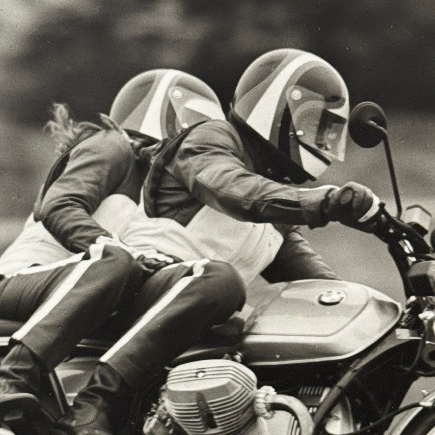 BMW R100 Motorcycle Bike Factory Press Photo Photograph Print Germany BMW R 100