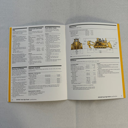 Caterpillar Cat D11R CD Carrydozer Tractor Construction Equipment Brochure
