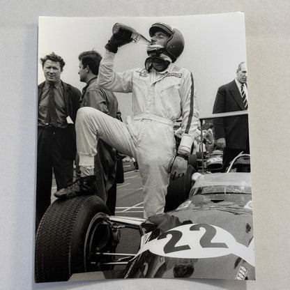1968 British Grand Prix Jo Siffert Racing Driver Photo Photograph Modern Print