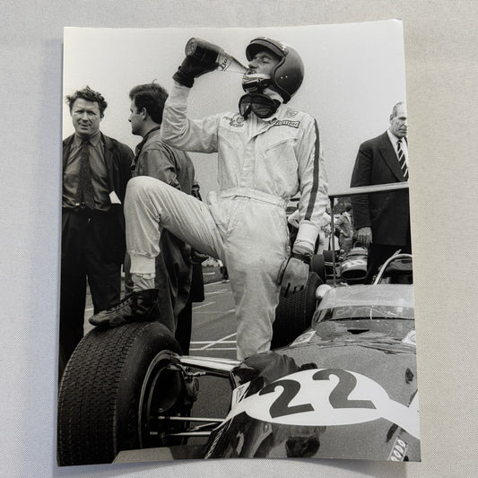 1968 British Grand Prix Jo Siffert Racing Driver Photo Photograph Modern Print