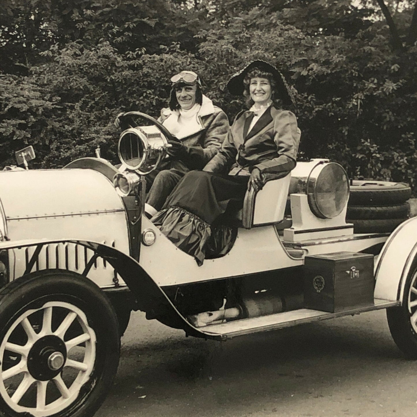 Vintage 1912 NAG Car in Great British Film Rally 1990 Press Photo Photograph 