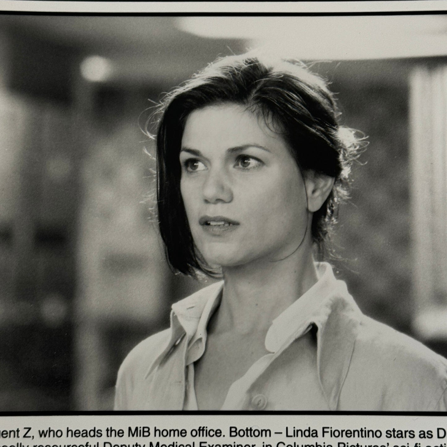 Men in Black Movie Film Press Photo Photograph Rip Torn Linda Fiorentino