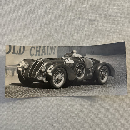 Vintage Alfa Romeo Racing Car Press Photo Photograph Print