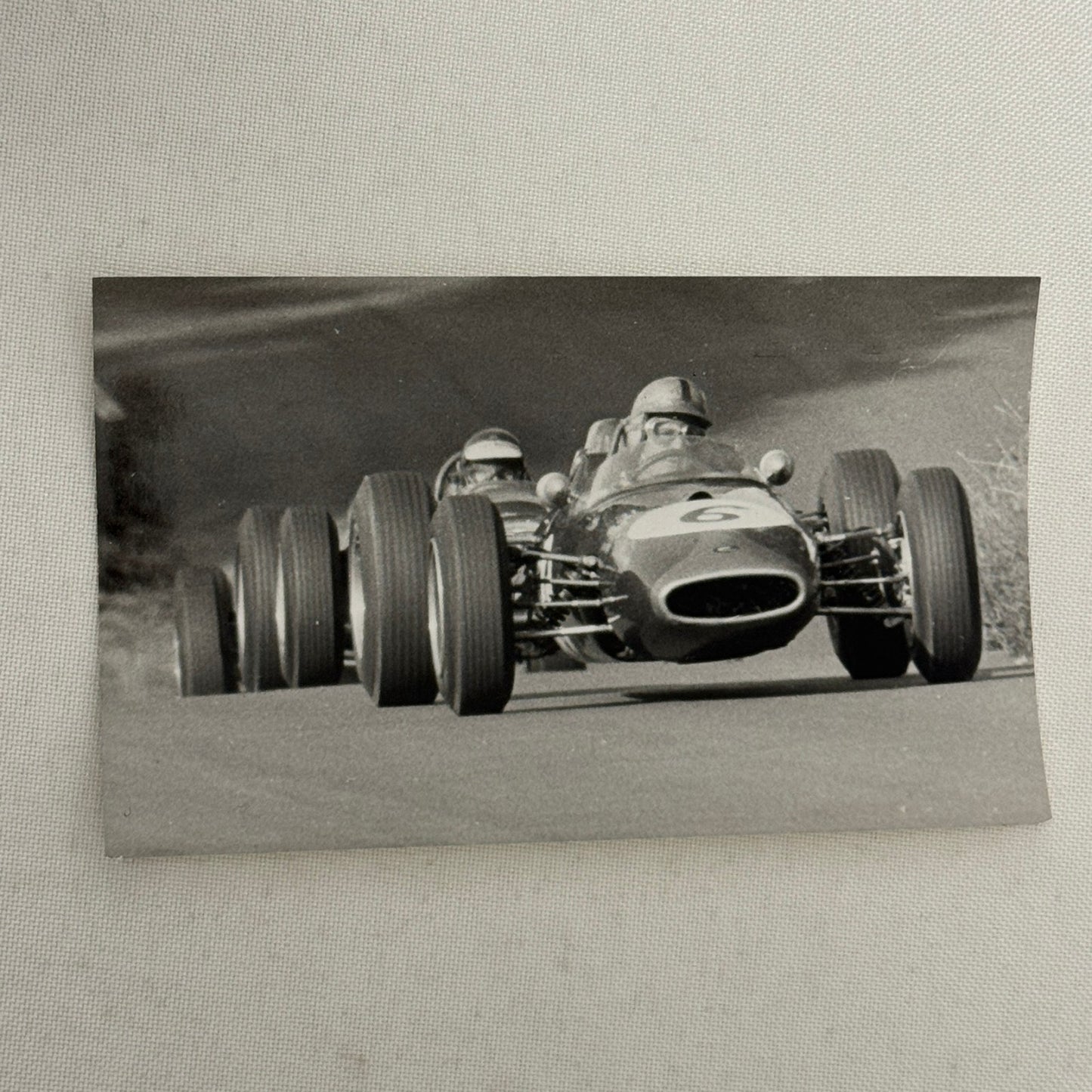 Vintage Racing Photo Photograph Unidentified Cars Lynton Money Print