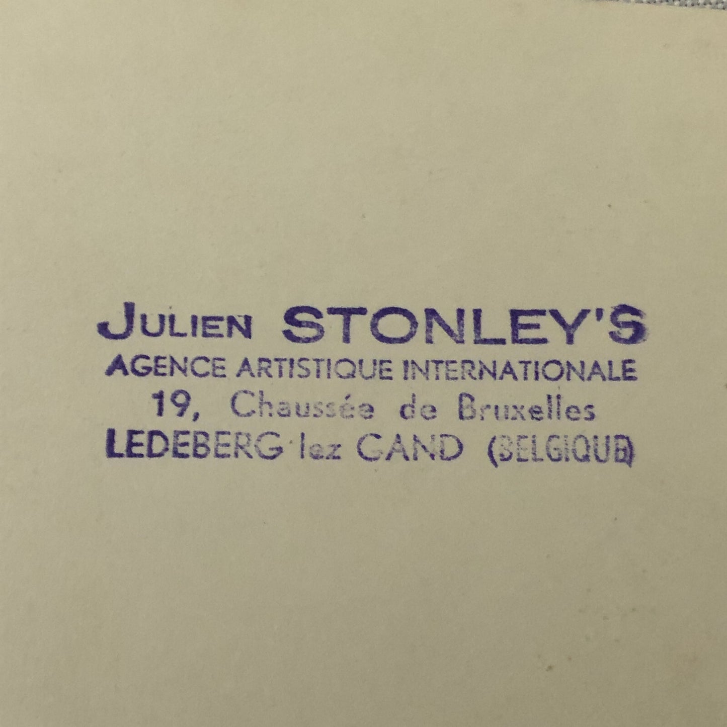 Circus Unicycle Balancing Act Performer Photo Photograph Vintage