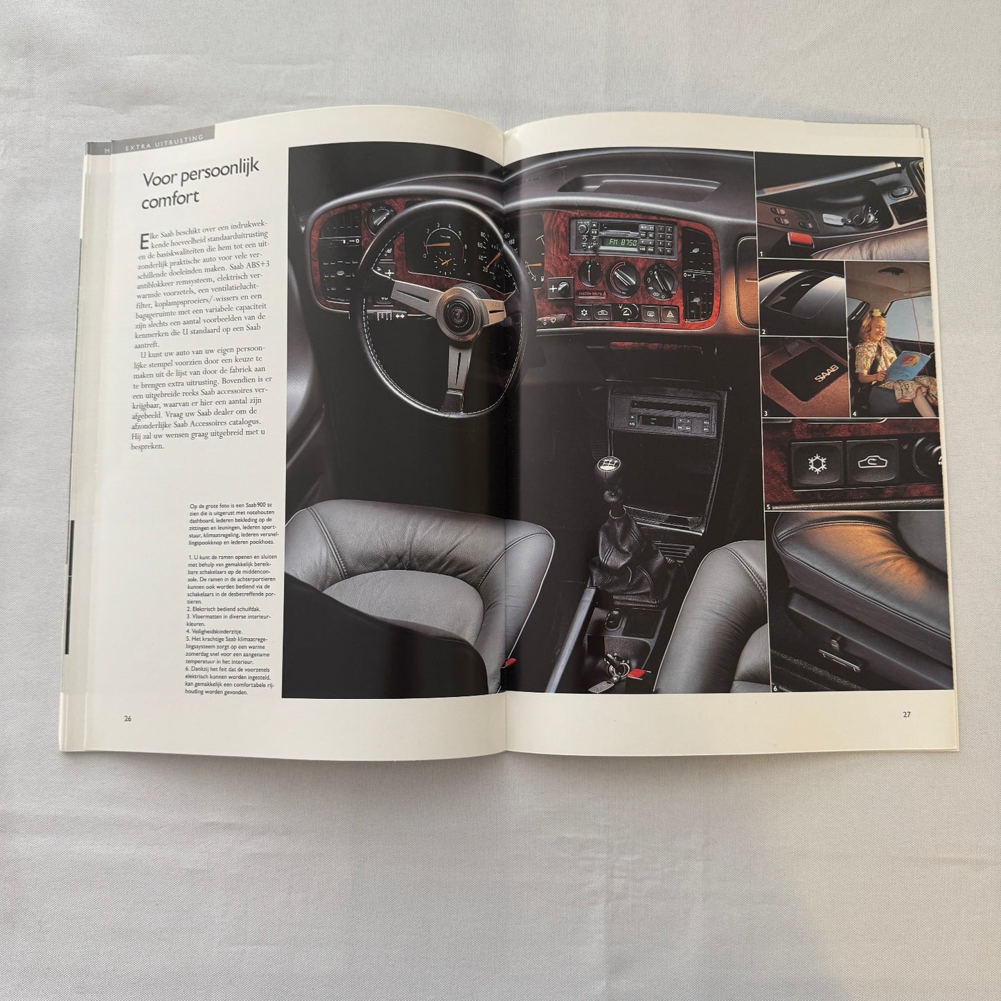 1992 Saab 900 Car Sales Brochure Catalog 900i 900 Cabriolet 900 Turbo DUTCH