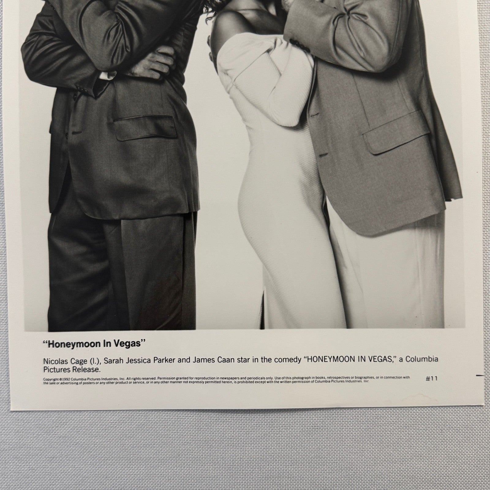 Honeymoon in Vegas Movie Press Photo Photograph Nicholas Cage James Caan
