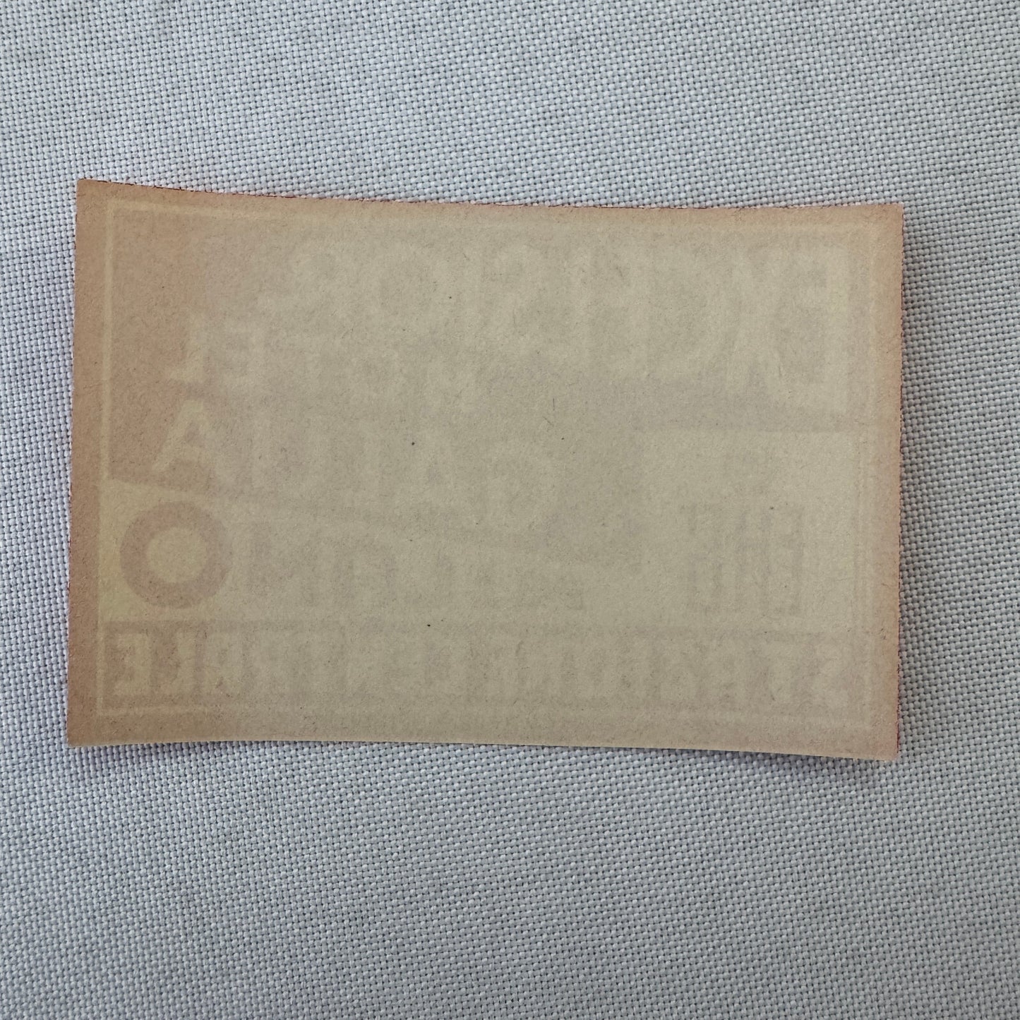 Vintage Hotel Travel Luggage Label Excelsior Hotel Gallia Milano Milan Italy