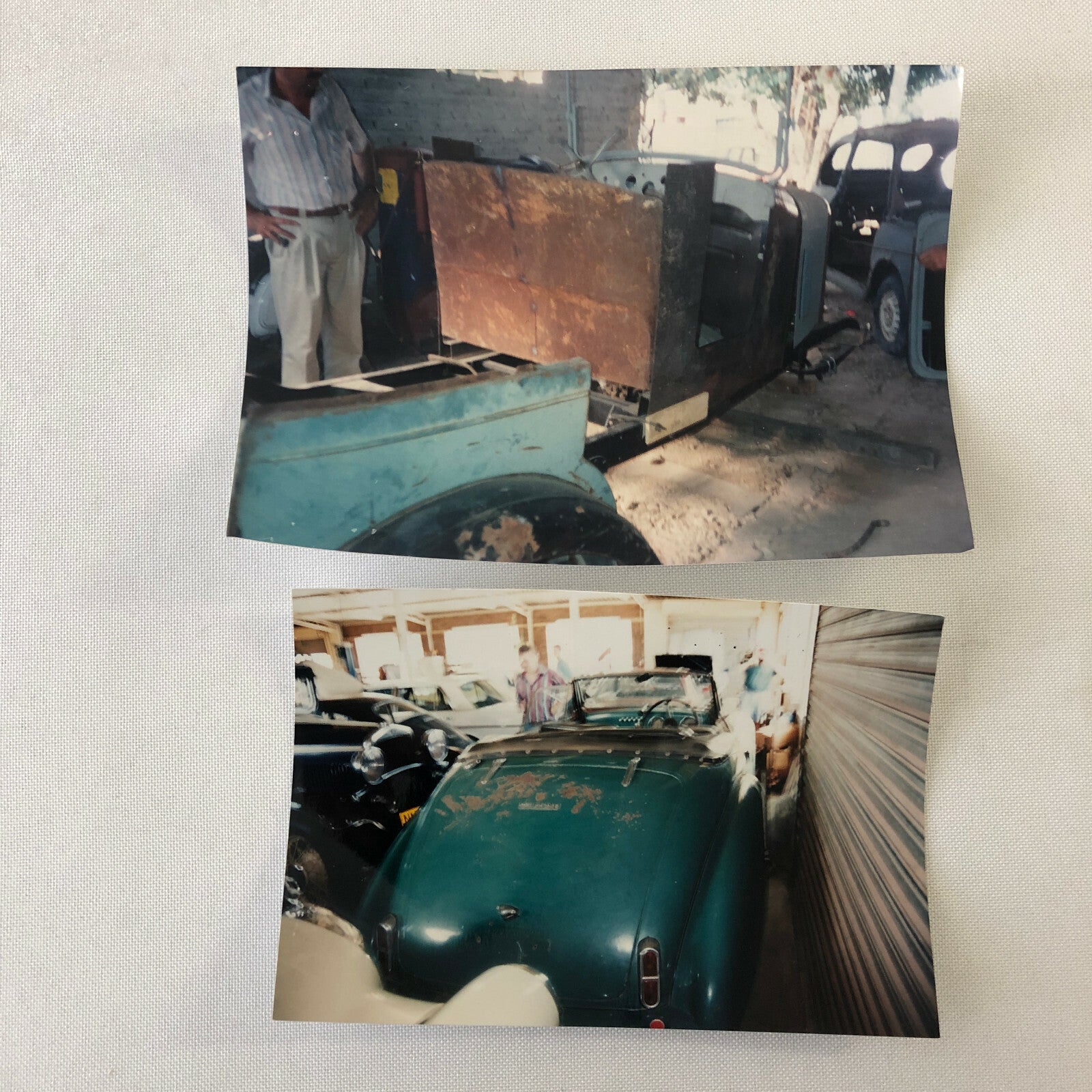 Vintage Delahaye Car Barn Find Junk Yard Part Photo Photograph Lot of 12