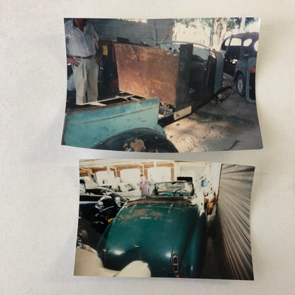 Vintage Delahaye Car Barn Find Junk Yard Part Photo Photograph Lot of 12