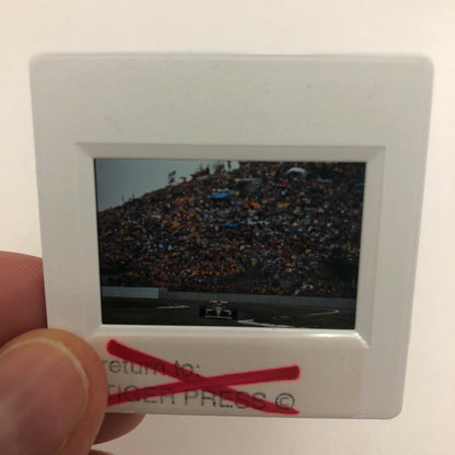 Vintage Formula One F1 Racing 35mm Slide Photo Alain Prost Williams Renault Car 
