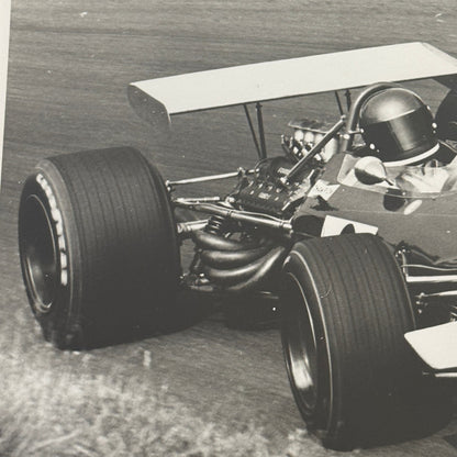 Vintage Racing Photo Photograph Watkins Glen Jack Brabham Ford