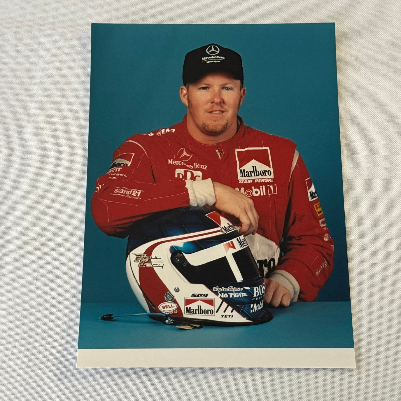 1997 Mercedes CART Racing Press Kit Paul Tracy Greg Moore Al Unser Jr
