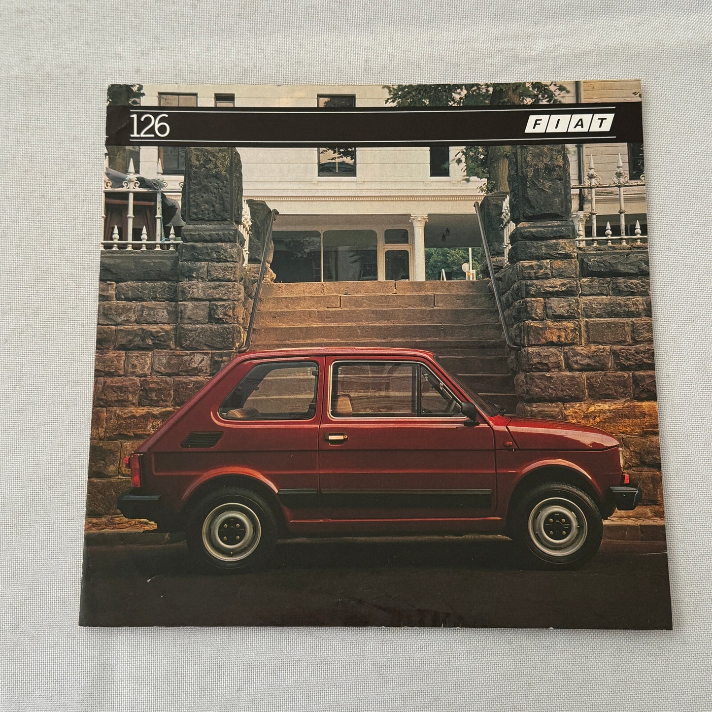 Fiat 124 Car Sales Brochure Catalog Advertising 1984 1985 UK