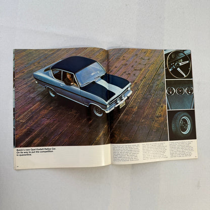 1967 Buick Opel Kadett Car Sales Brochure Catalog Advertising