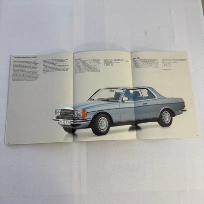 Mercedes Benz Car Brochure 280SL 500 SL 380 SL 280CE 200T 240D 300D 190D 190 250