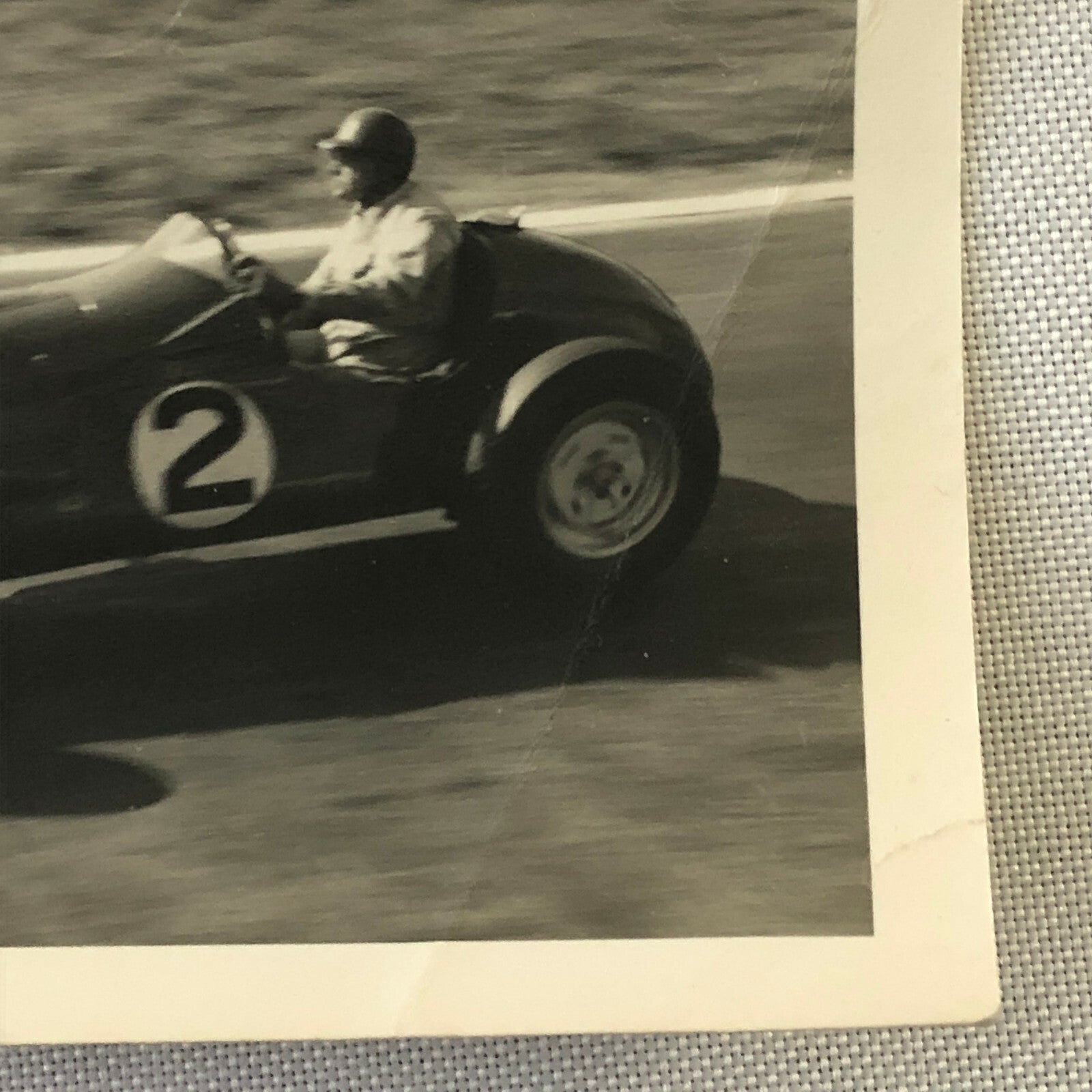 Vintage Car Racing Photo Photograph - Crystal Palace Cooper Bristol Car 