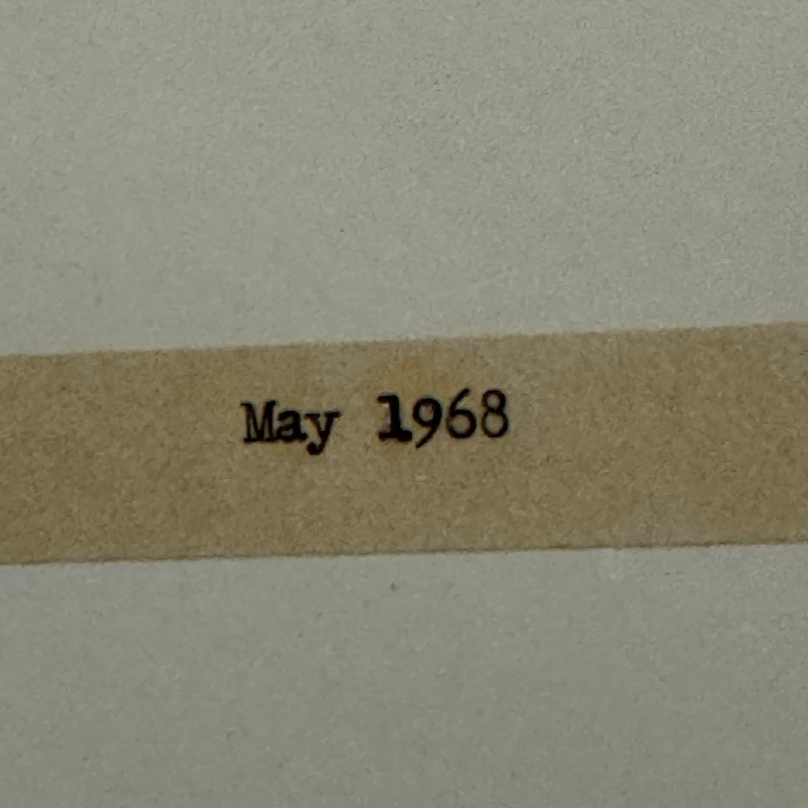 Vintage Racing Photo 1968 Jochen Rindt Racing Driver Motorsport