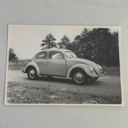 Vintage Volkswagen Beetle Coupe VW Automobile Photo Photograph Print