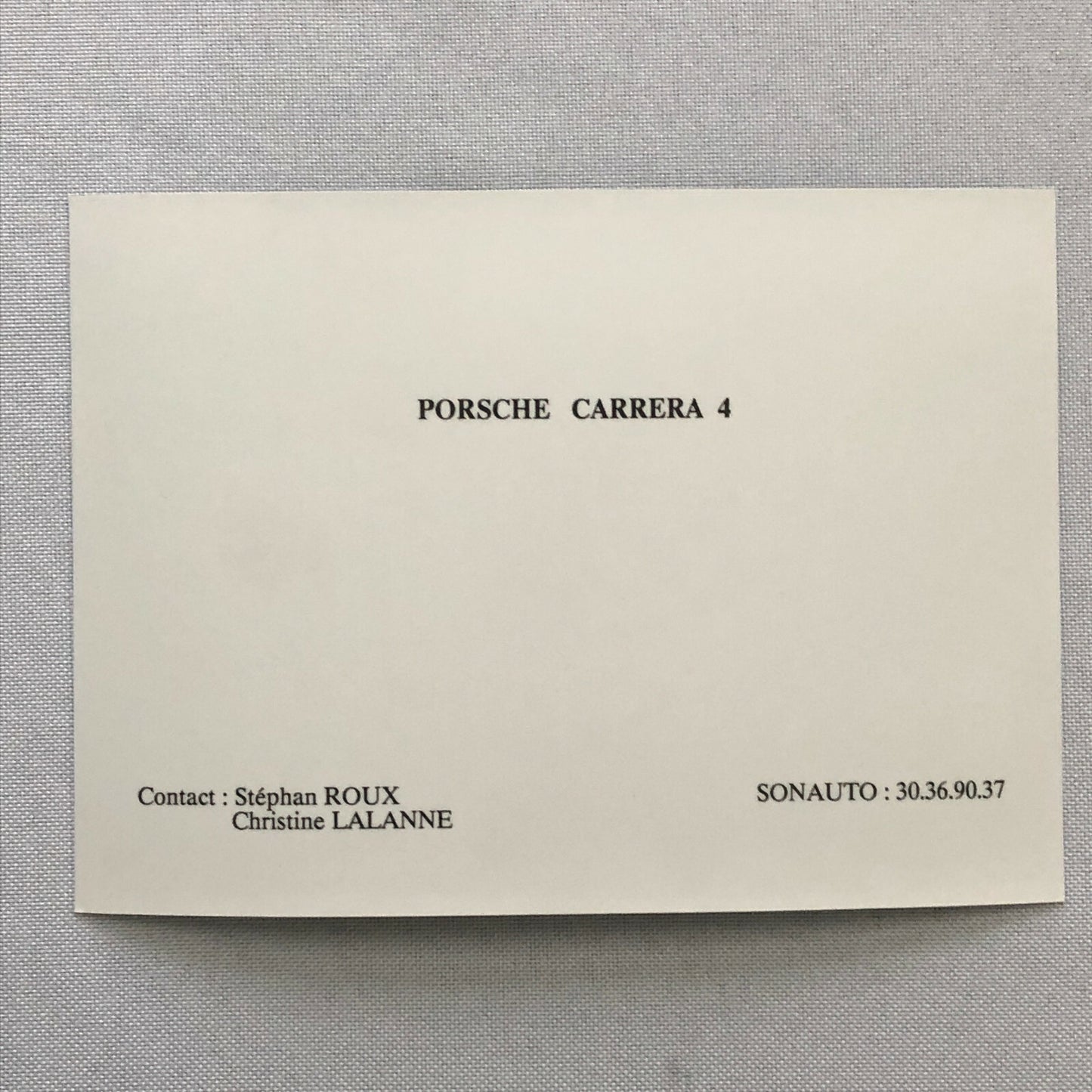 Porsche 911 Carrera 4 Factory Press Photo Photograph Print 