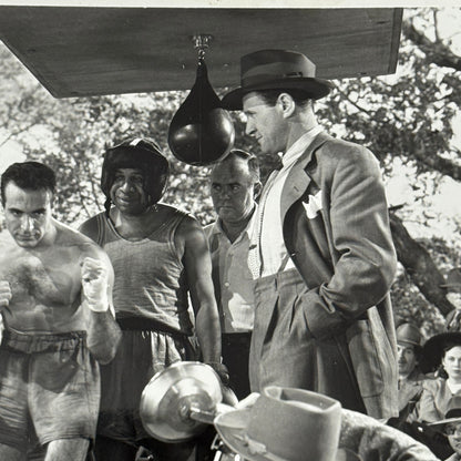 Vintage Movie Press Photo Photograph Right Cross MGM TV Boxing Boxer