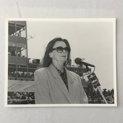Vintage Indy Indianapolis Racing Photo Photograph Mary Hulman George 2000
