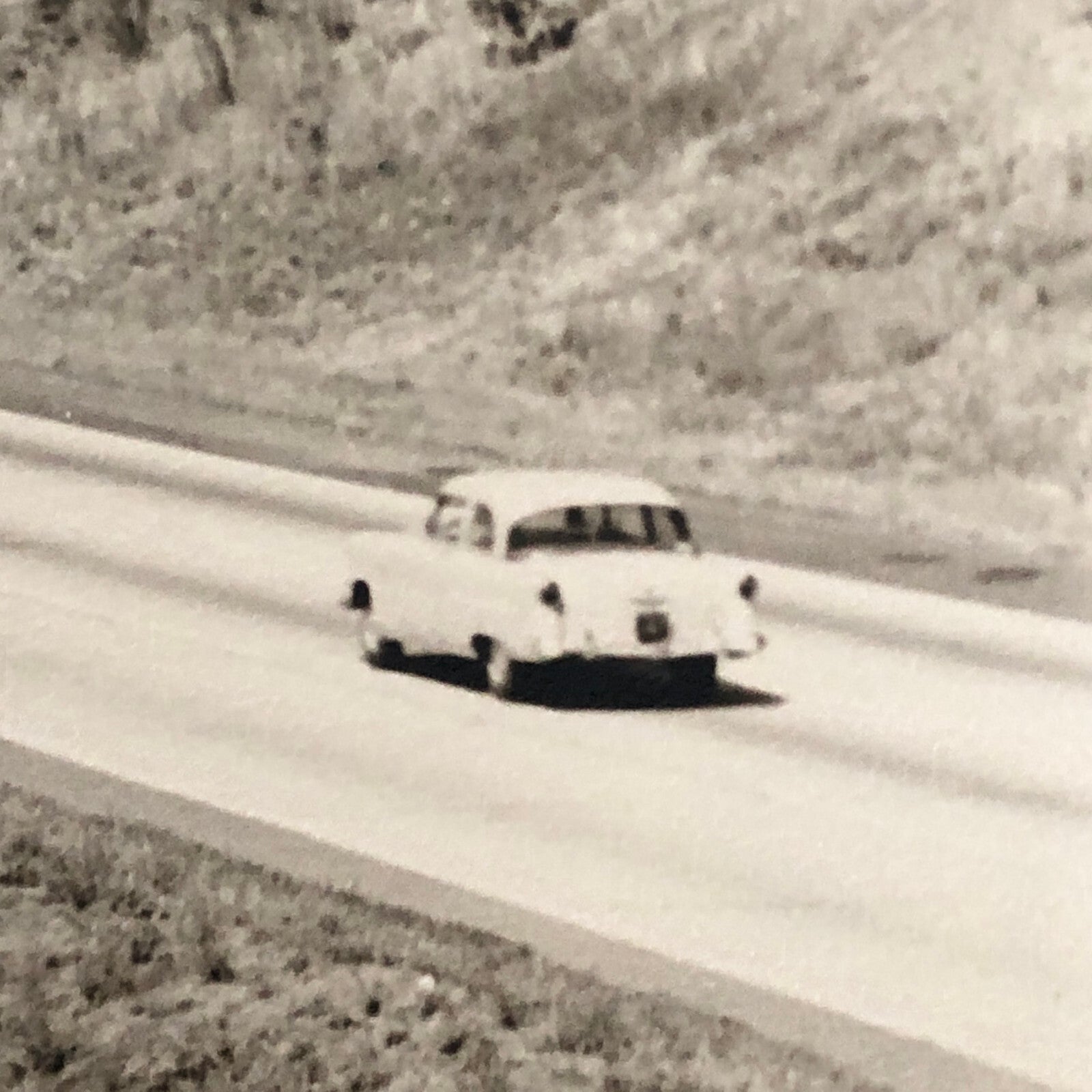 Vintage Highway Photo Photograph Cars Automobile Cadillac Oldsmobile Buick +