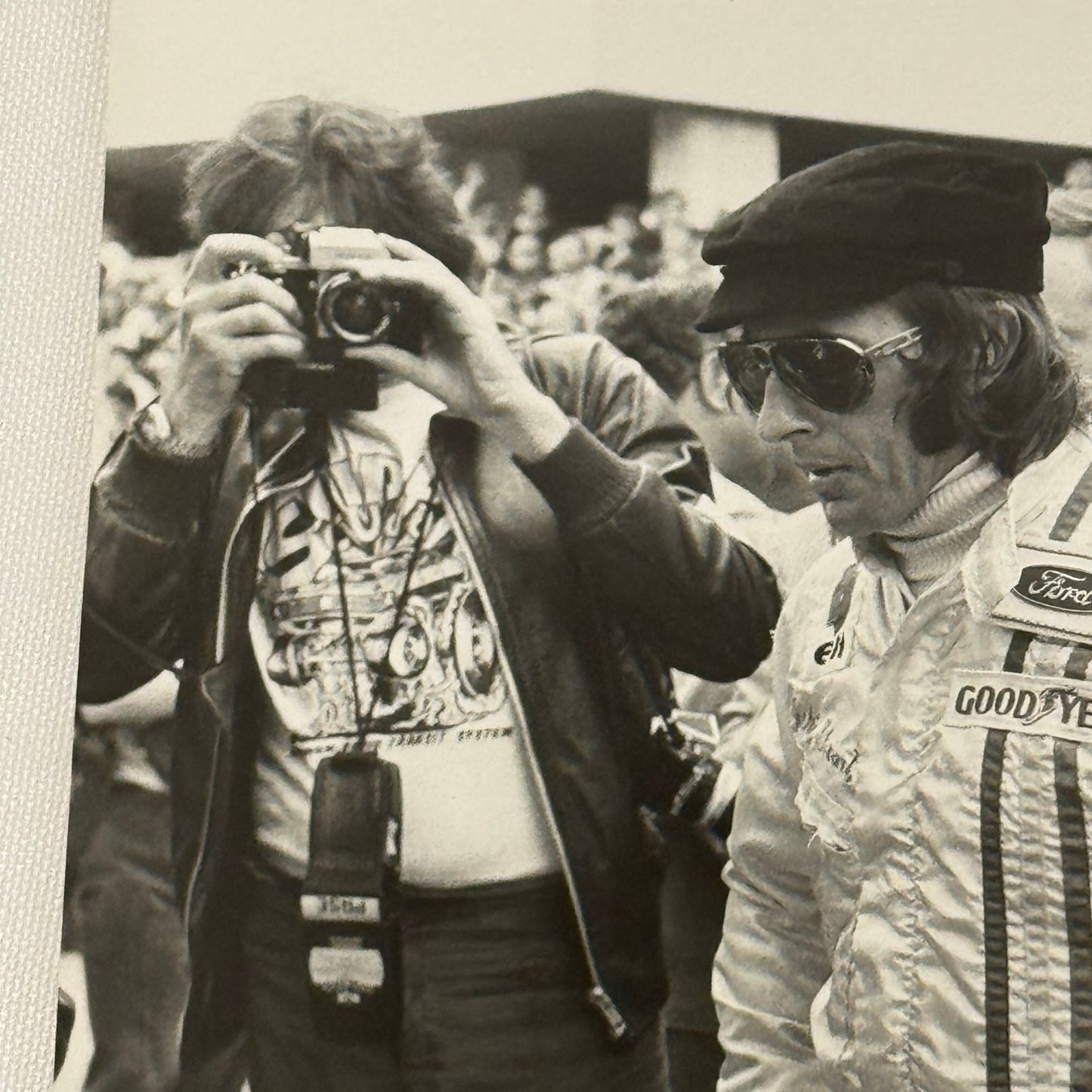 Vintage Racing Photo 1971 Monaco Grand Prix Race Jackie Stewart Motorsport