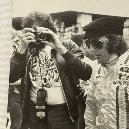 Vintage Racing Photo 1971 Monaco Grand Prix Race Jackie Stewart Motorsport