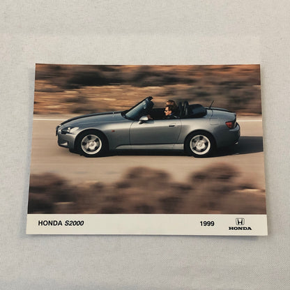 1999 Honda S2000 Roadster Car Factory Press Photo Photograph