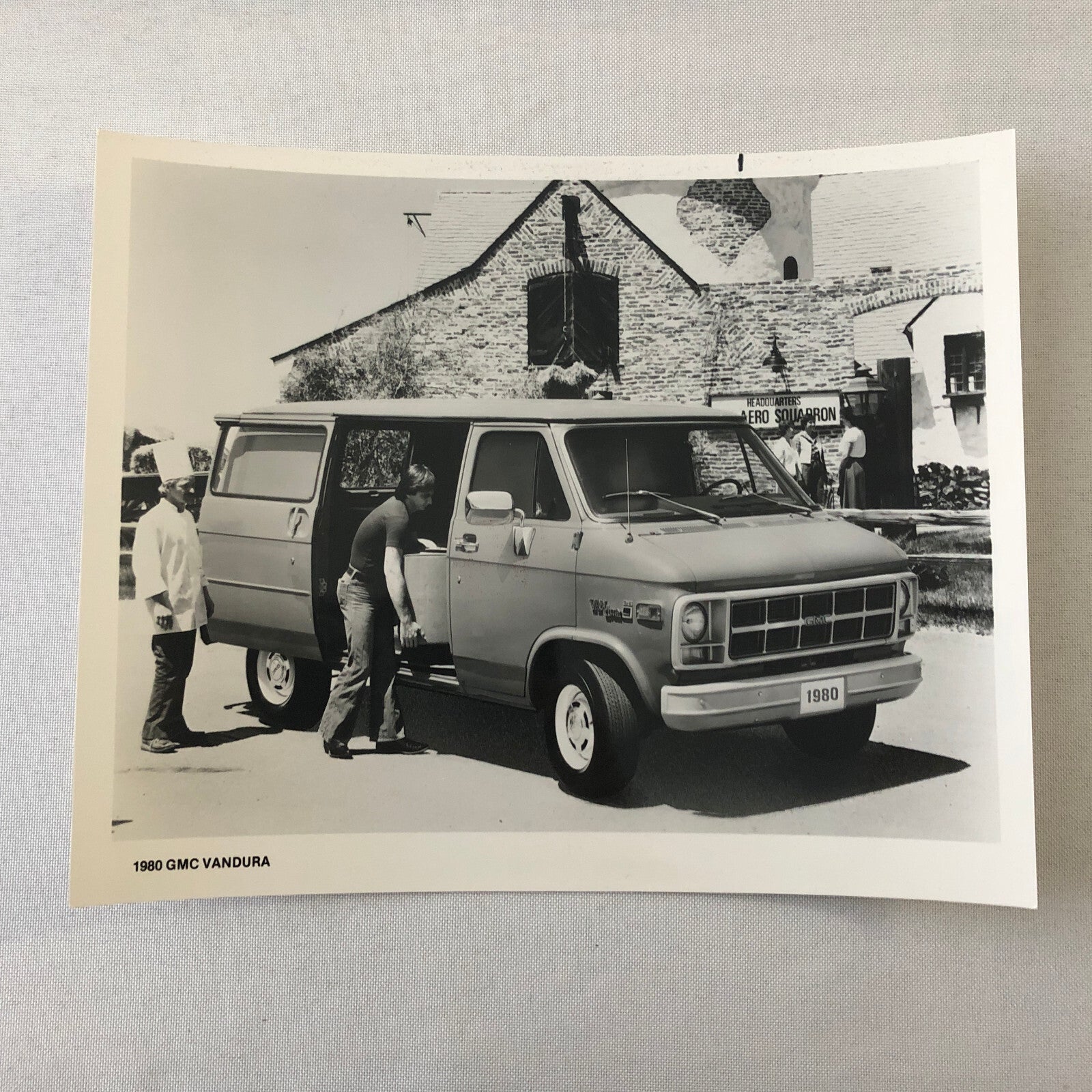 1980 GMC Vandura Van Truck Press Photo Photograph Print