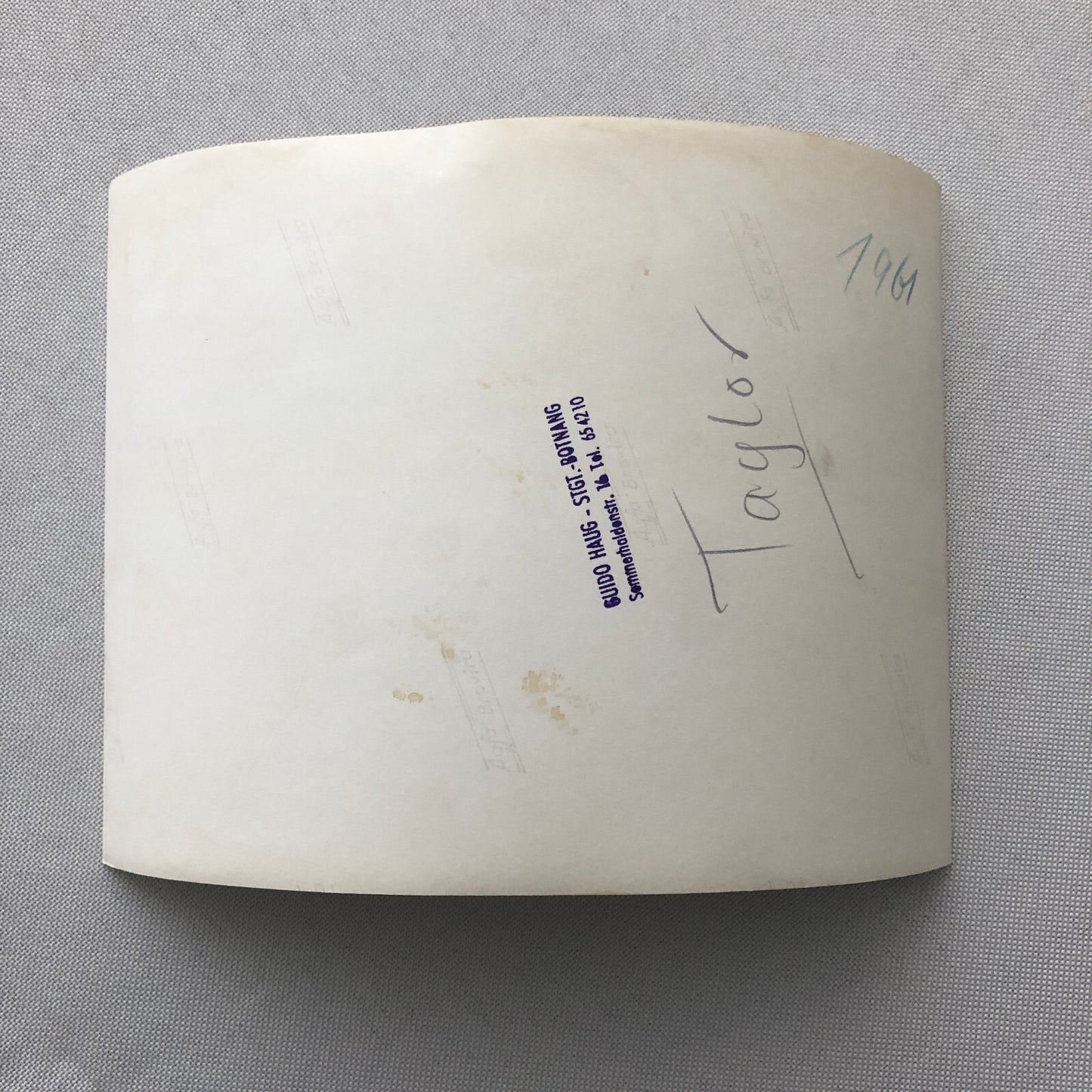 Vintage Solitude Grand Prix Racing Photo Photograph 1961