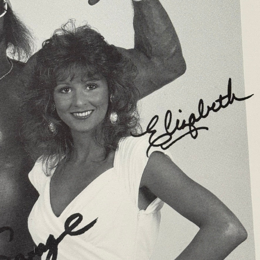 Macho Man Randy Savage and Miss Elizabeth 1987 WWF Wrestling Promo Photo Card