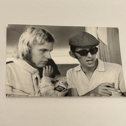 Vintage Racing Photo 1971 Austrian Grand Prix Reine Wisell Peter Warr