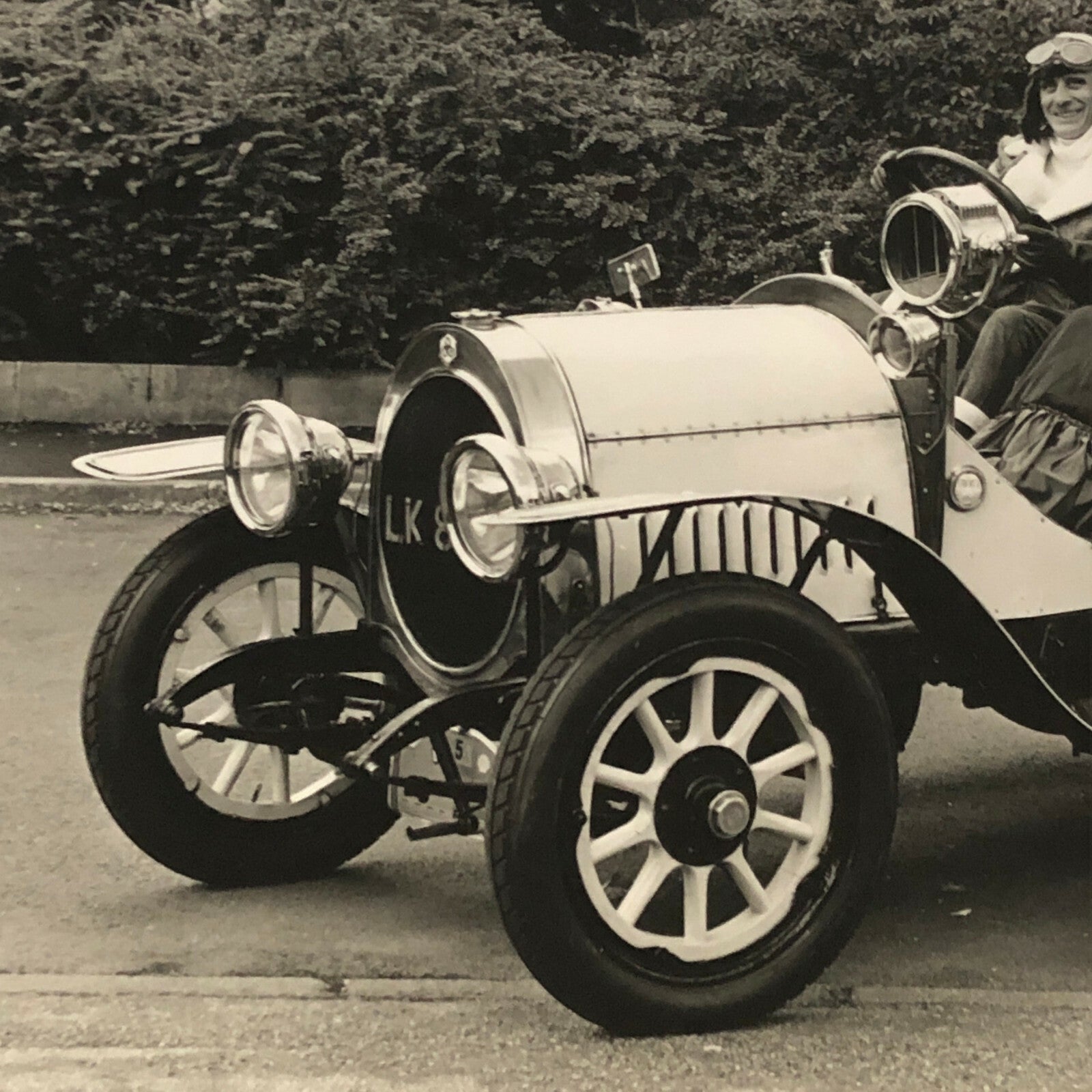 Vintage 1912 NAG Car in Great British Film Rally 1990 Press Photo Photograph 