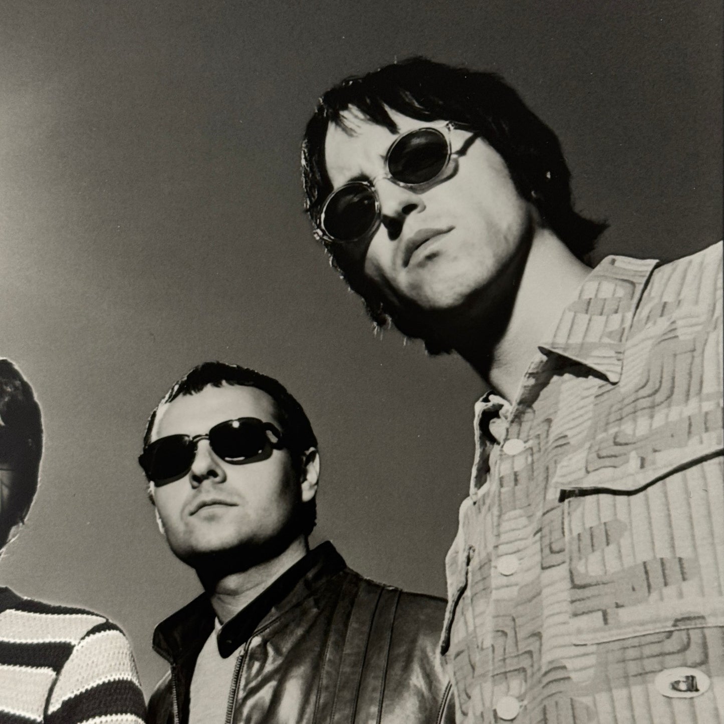 Oasis Publicity Press Photo Photograph Liam Gallagher Noel Gallagher 2000