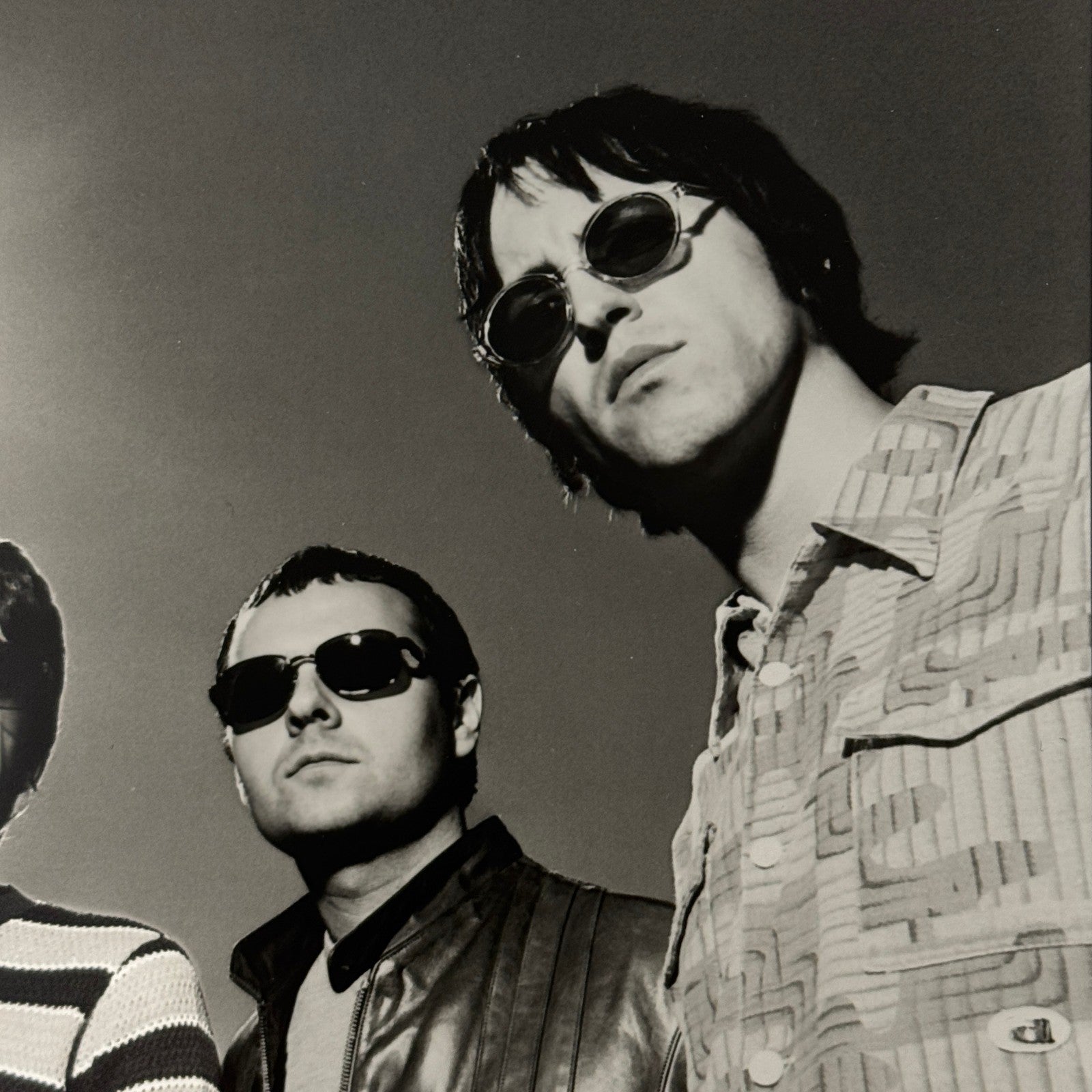 Oasis Publicity Press Photo Photograph Liam Gallagher Noel Gallagher 2000