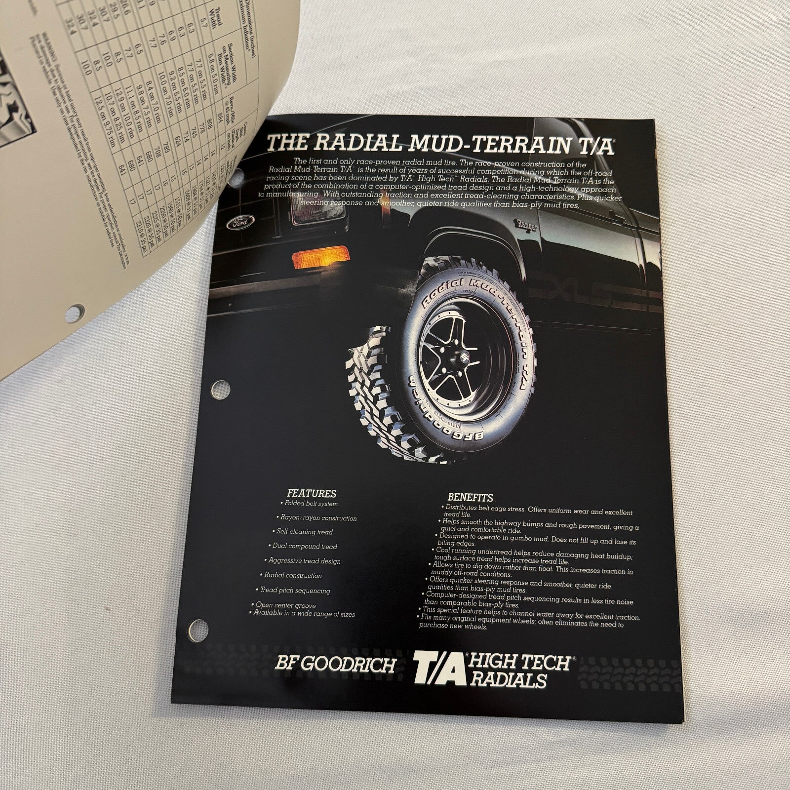 BF Goodrich Mazda Lola T616 Racing Press KIt Brochure Lola T-616 Jim Busby +