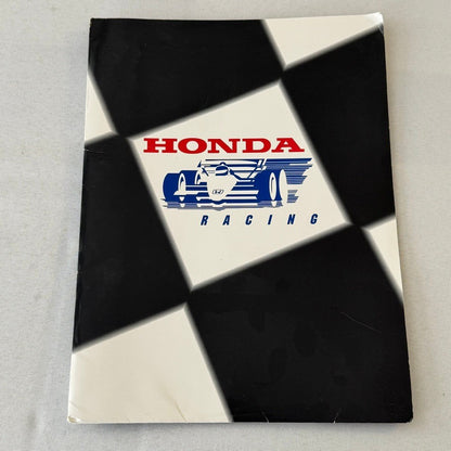 1996 Honda Indy Racing Press Kit Brochure Andre Ribeiro