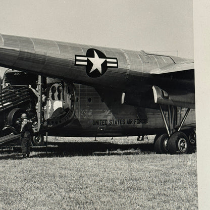 Fairchild Aircraft United States Air Force Airplane Plane Vintage Photo Truck