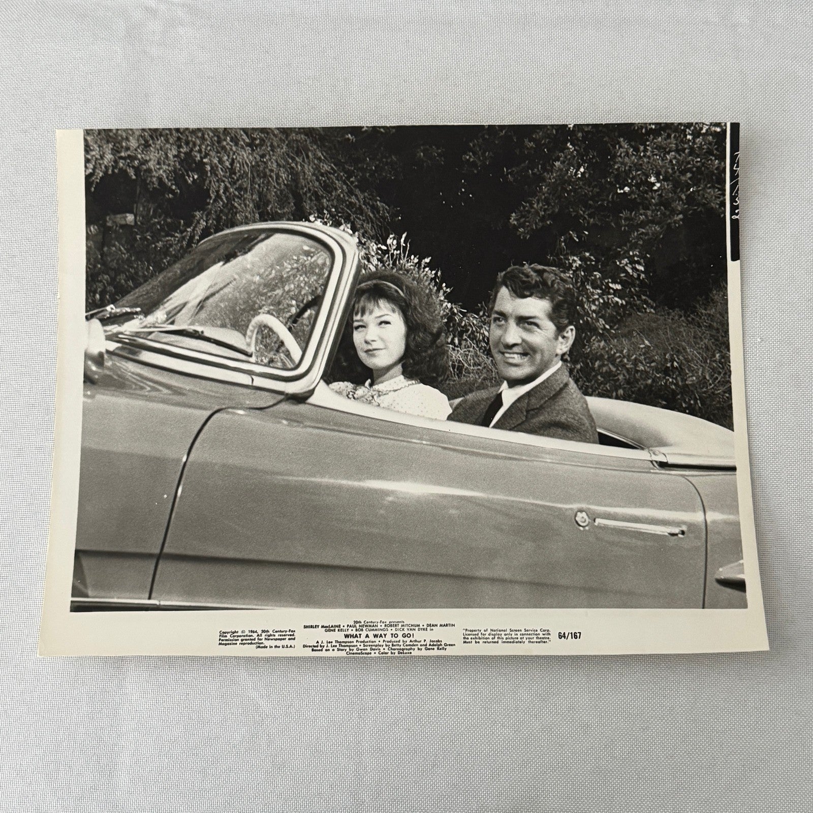 Vintage Movie Still Press Photo Photograph What a Way to Go Robert Mitchum 1964