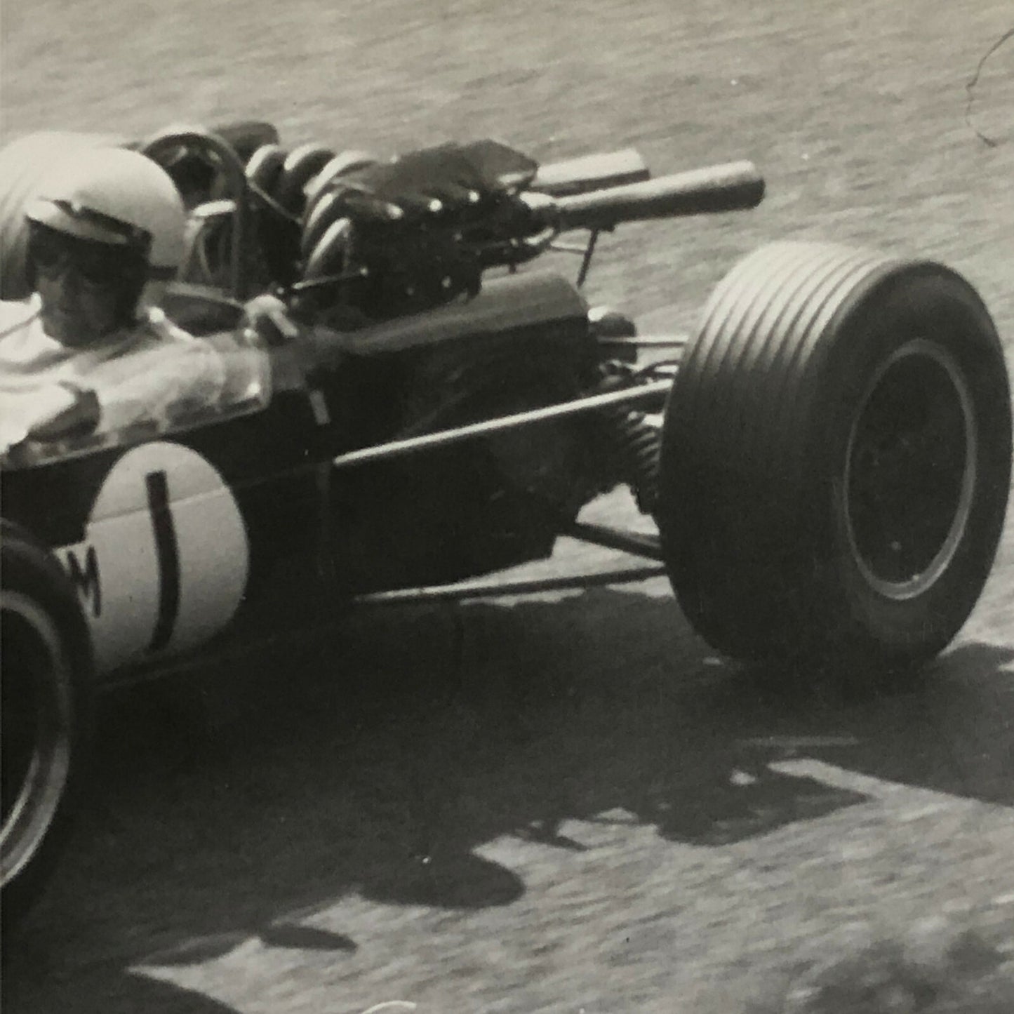 Vintage Grand Prix Racing Car Photo Photograph Print 