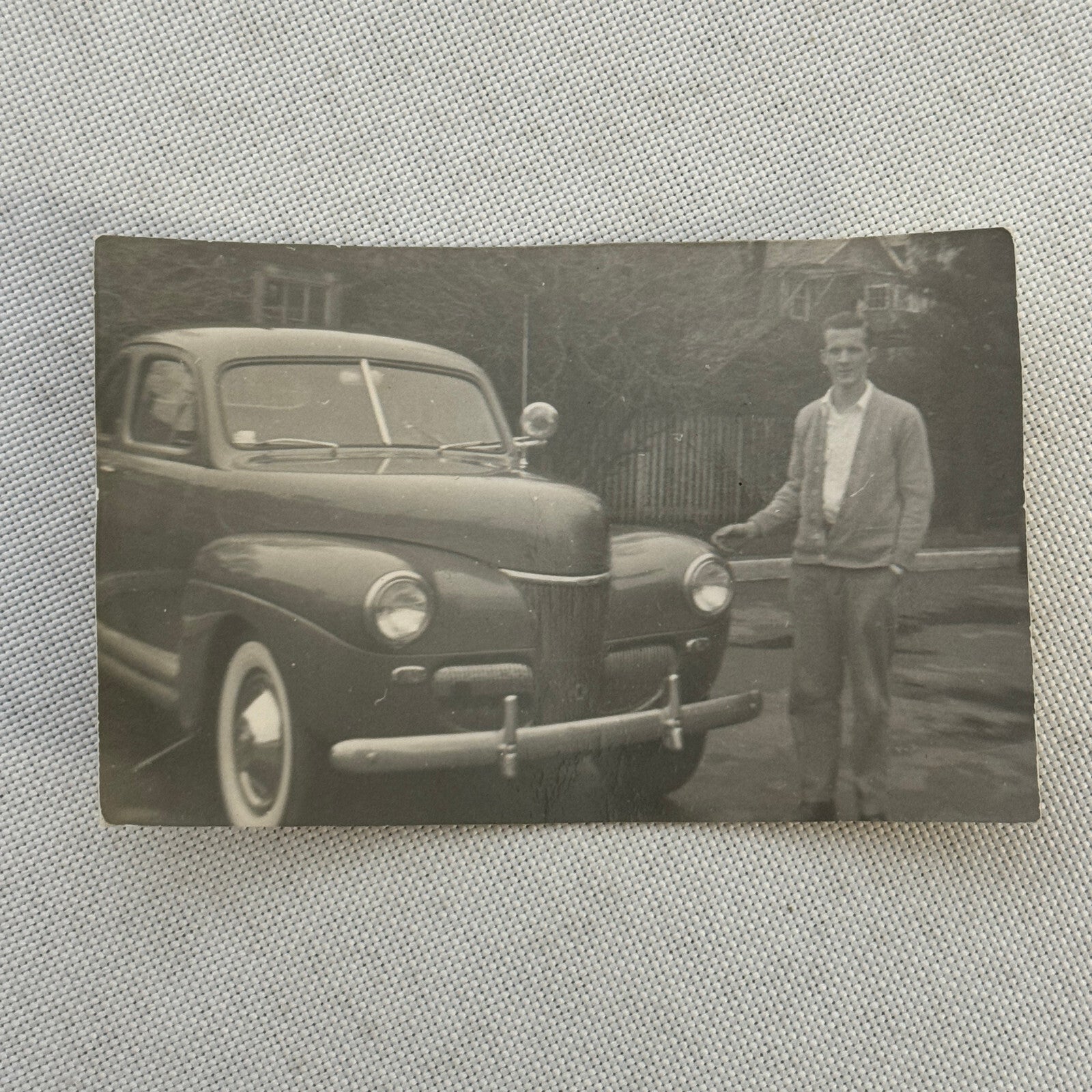 1941 Ford Car Photo Photograph Print Vintage