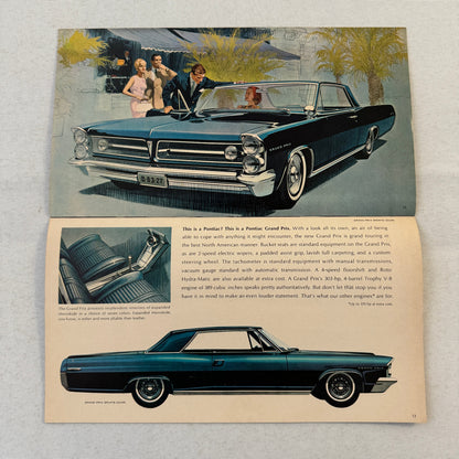 1963 Pontiac Sales Brochure Catalog Bonneville Star Chief Catalina Grand Prix